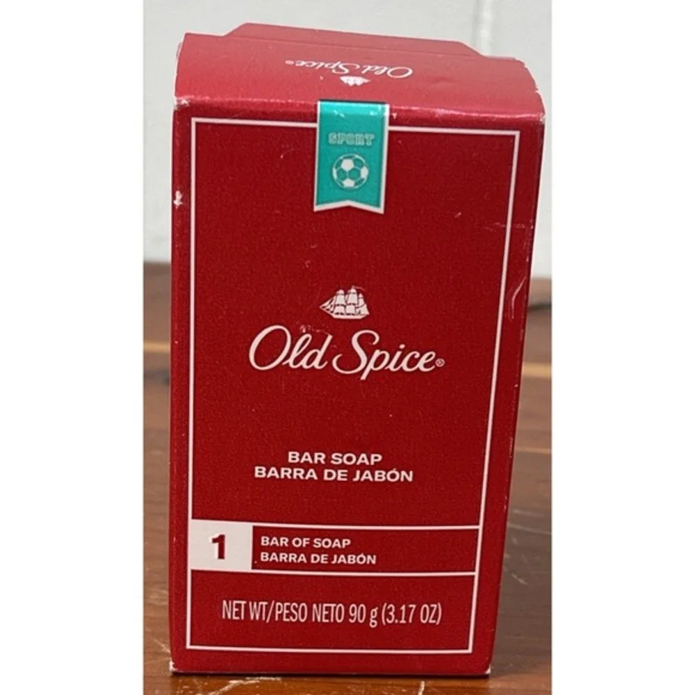 OLD‎ SPICE Fragrant Bar SOAP for Men Sport Scent 3.17 oz. Bath Soap (1 Bar)